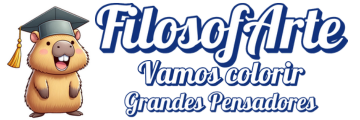 Filosofarte Desenhos para Colorir