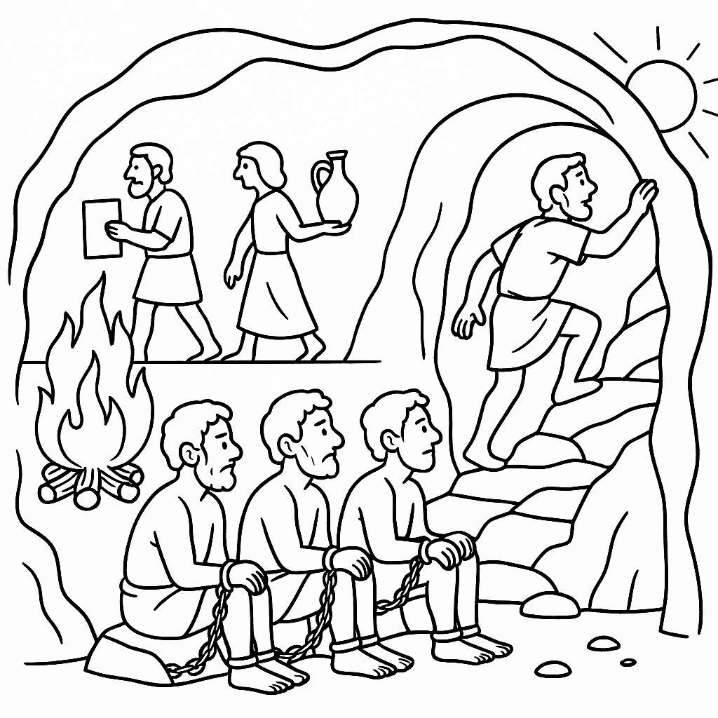 Platao-3-Alegoria-da-Caverna FilosofArte